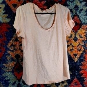 Witchery womens heathered fire swoop pima tee XL